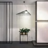 Metalowy stojący kwietnik LOFT KS-05 P Czarny